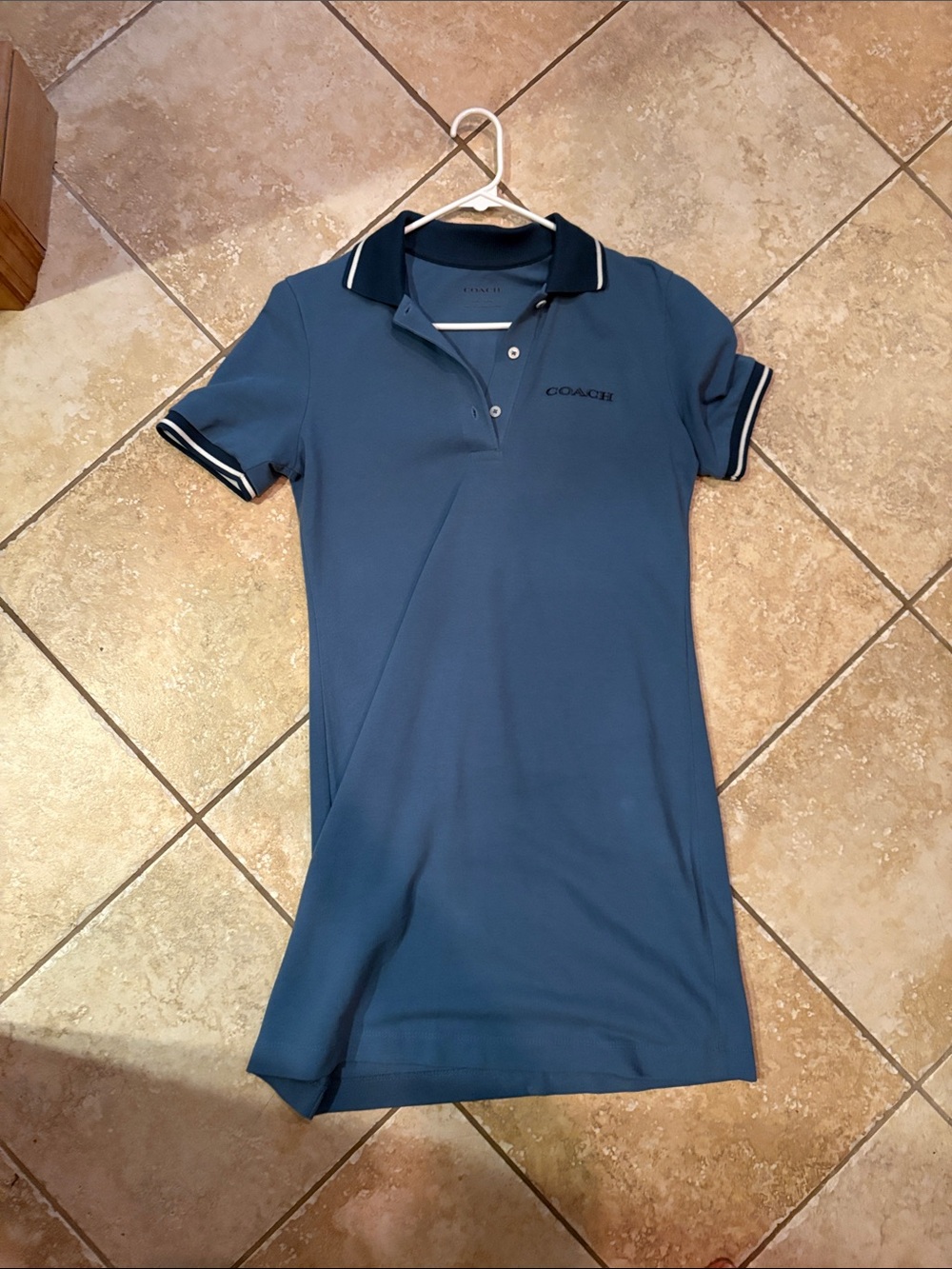 Coach polo mini dress
